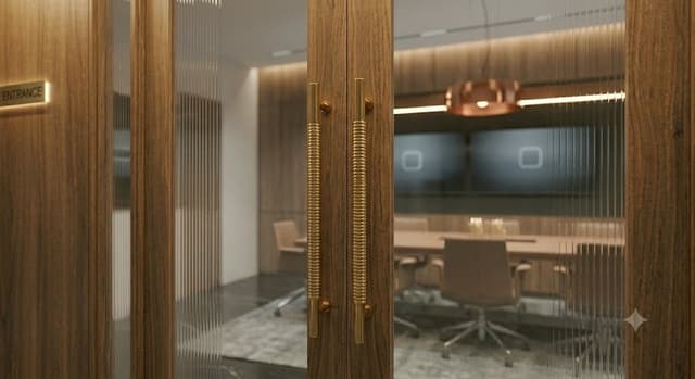Modern Oak Door 4