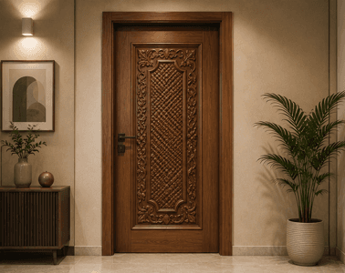 WPC Carved Door 2