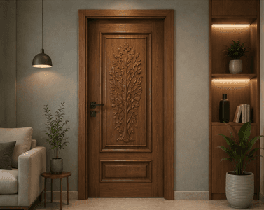 WPC Carved Door 4